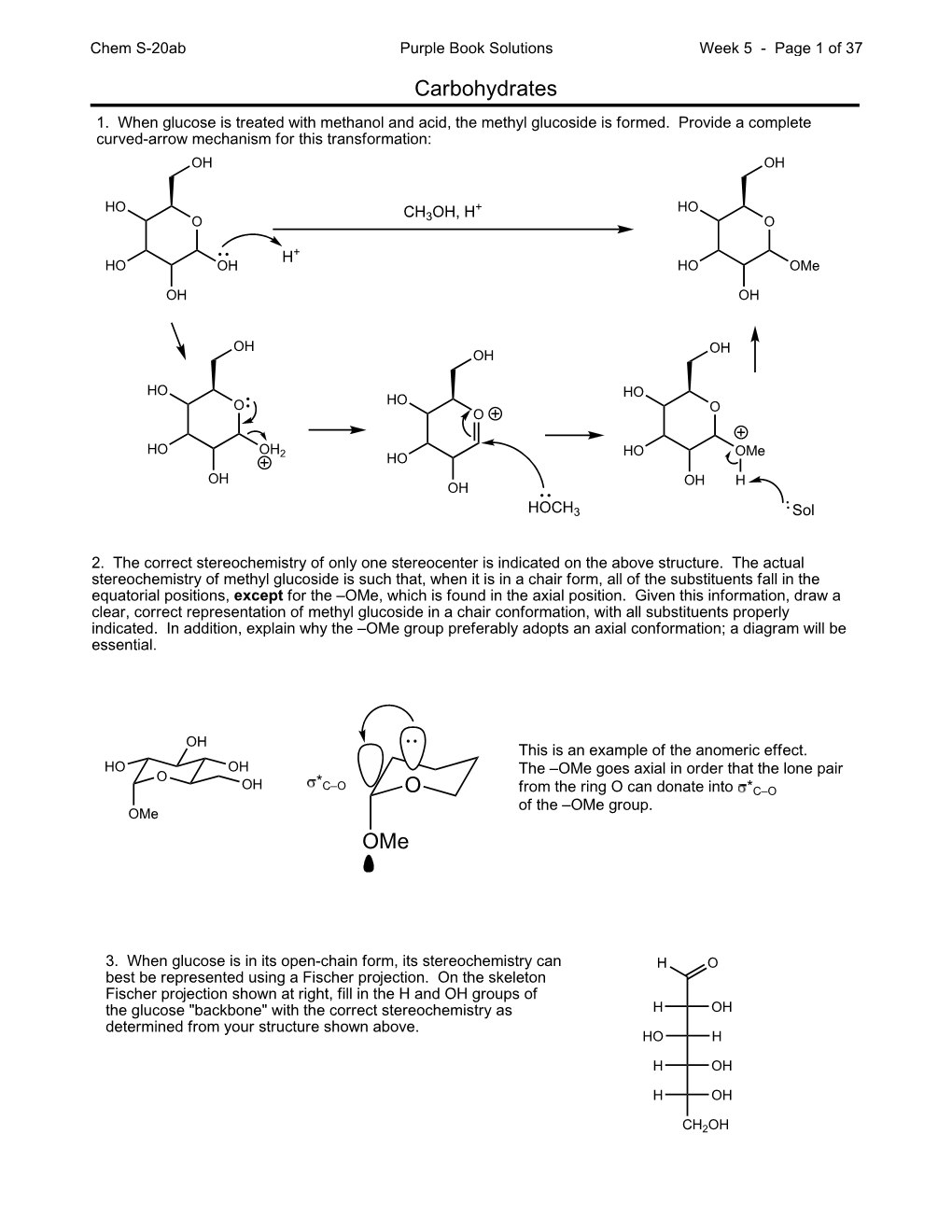 5.01 Carbohydrates Answers.Cdx