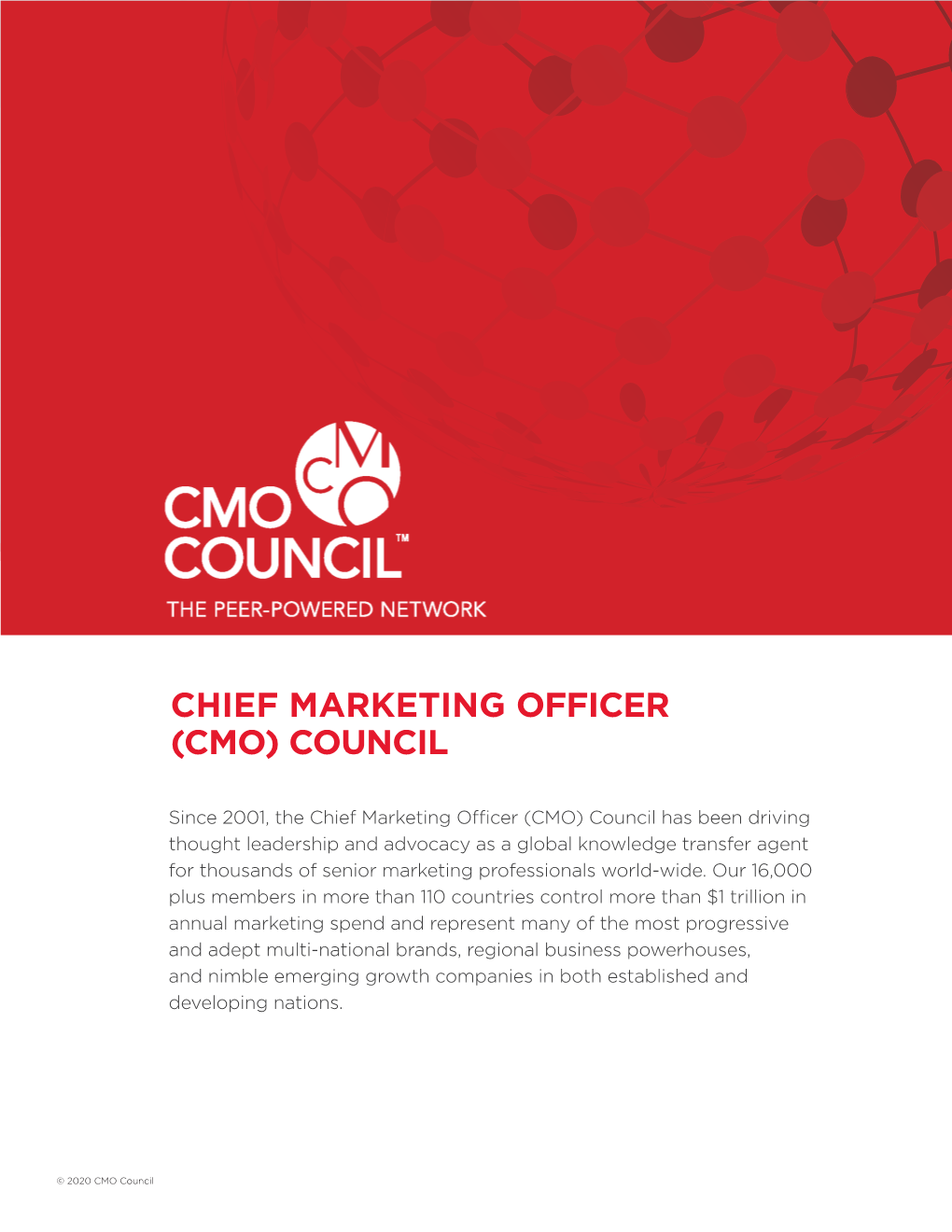 Chief Marketing Officer (Cmo) Council