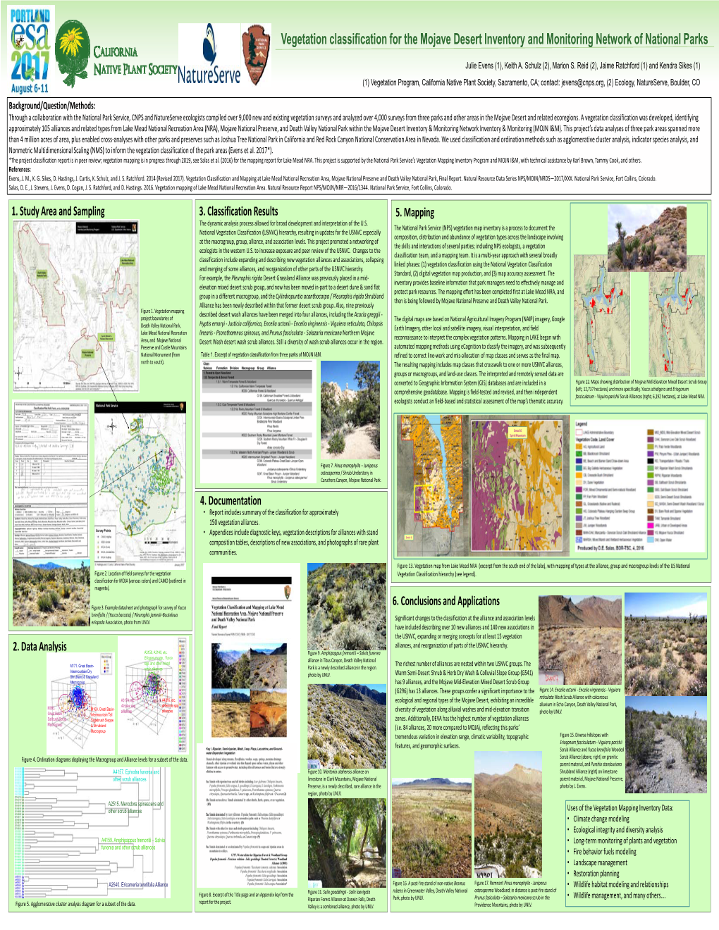 Vegetation Classification for the Mojave Desert Inventory and Monitoring Network of National Parks
