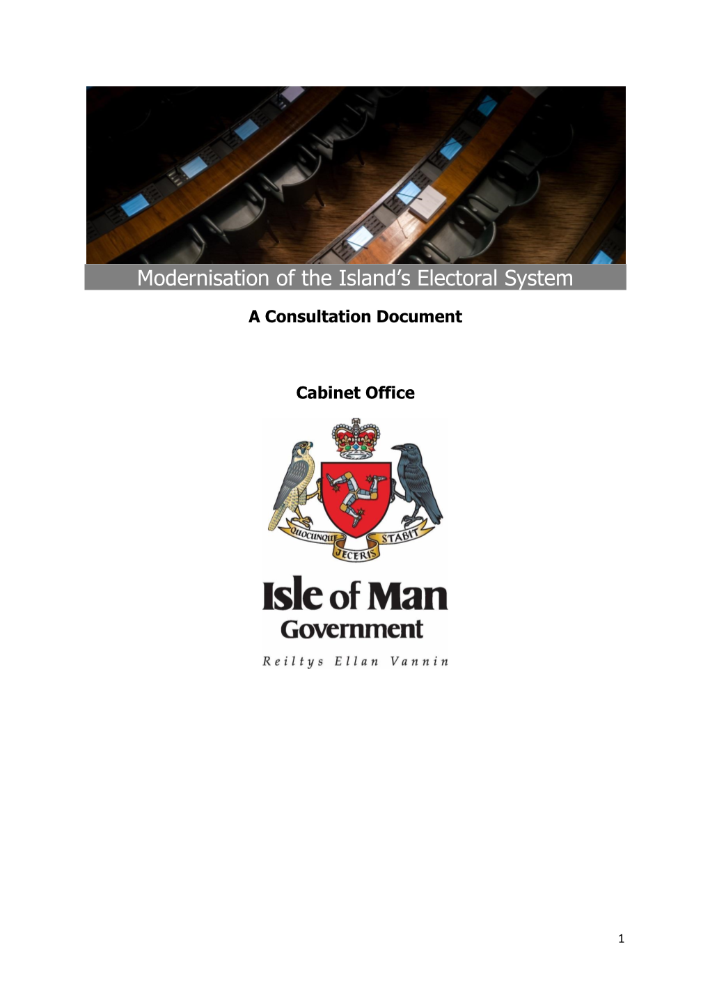 Modernisation of the Island's Electoral System