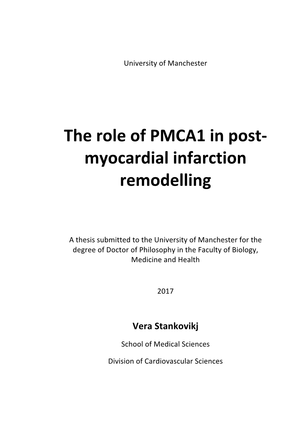 1.7 the Plasma Membrane Calcium Atpase (PMCA)