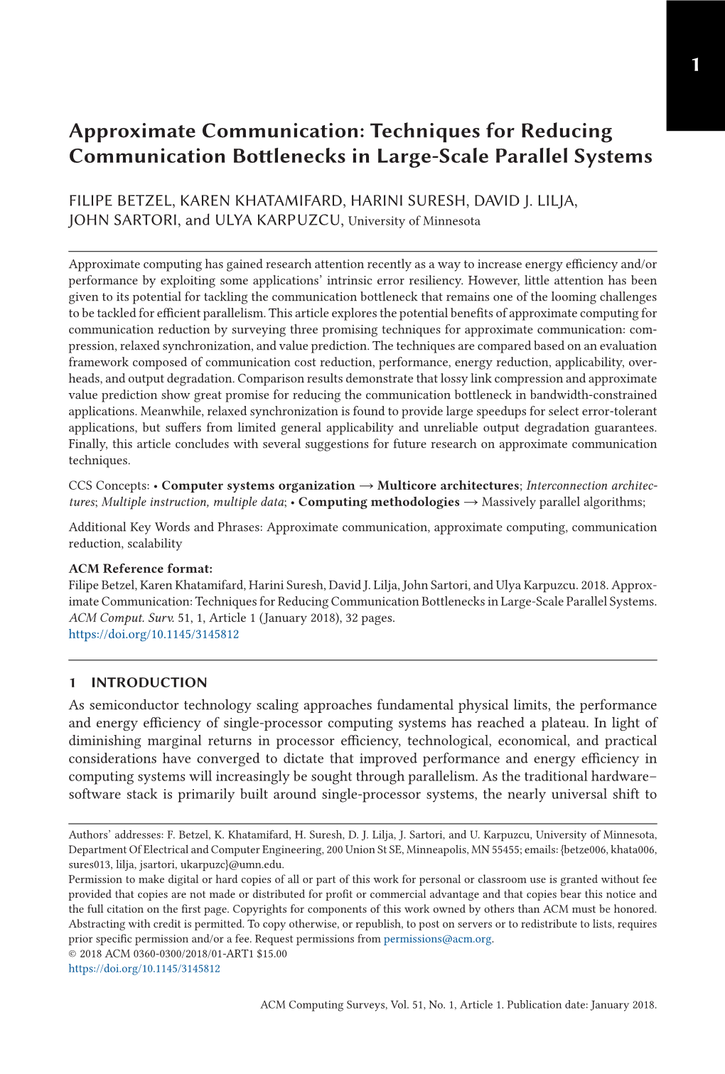 Techniques for Reducing Communication Bottlenecks in Large-Scale Parallel Systems