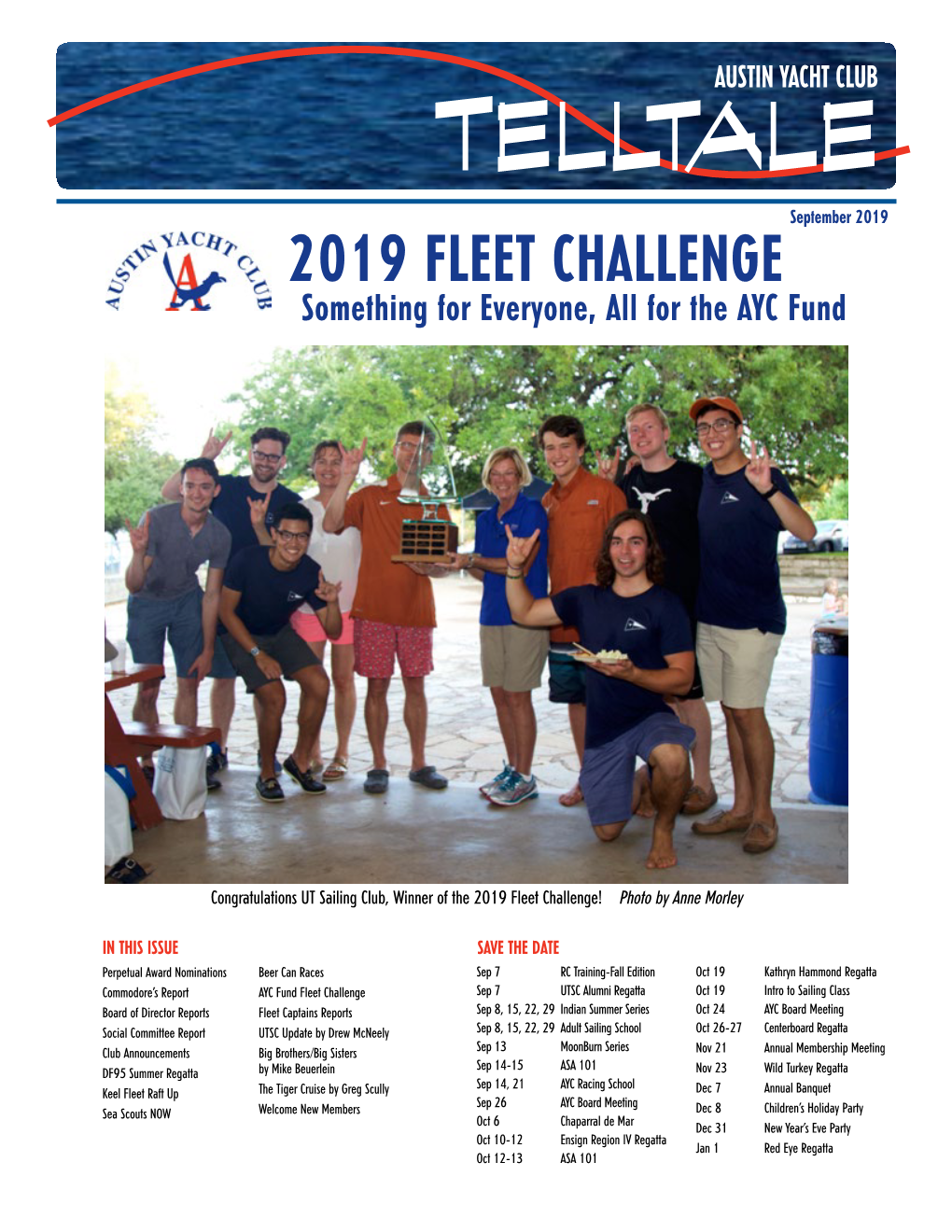 2019 FLEET CHALLENGE Something for Everyone, All for the AYC Fund