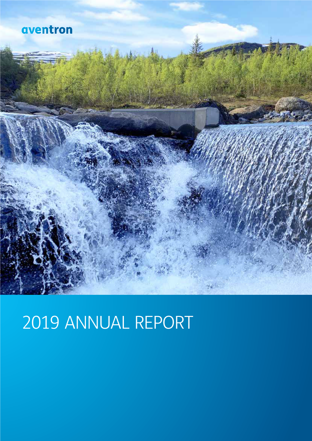 2019 ANNUAL REPORT Aaventronventron an 2019NUA ANNUALL REPORT REPORT2019
