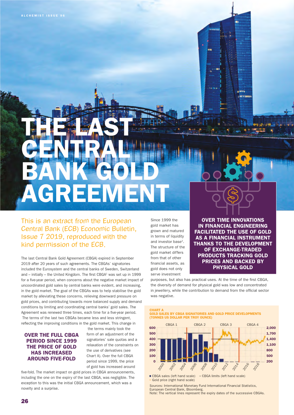 The Last Central Bank Gold Agreement