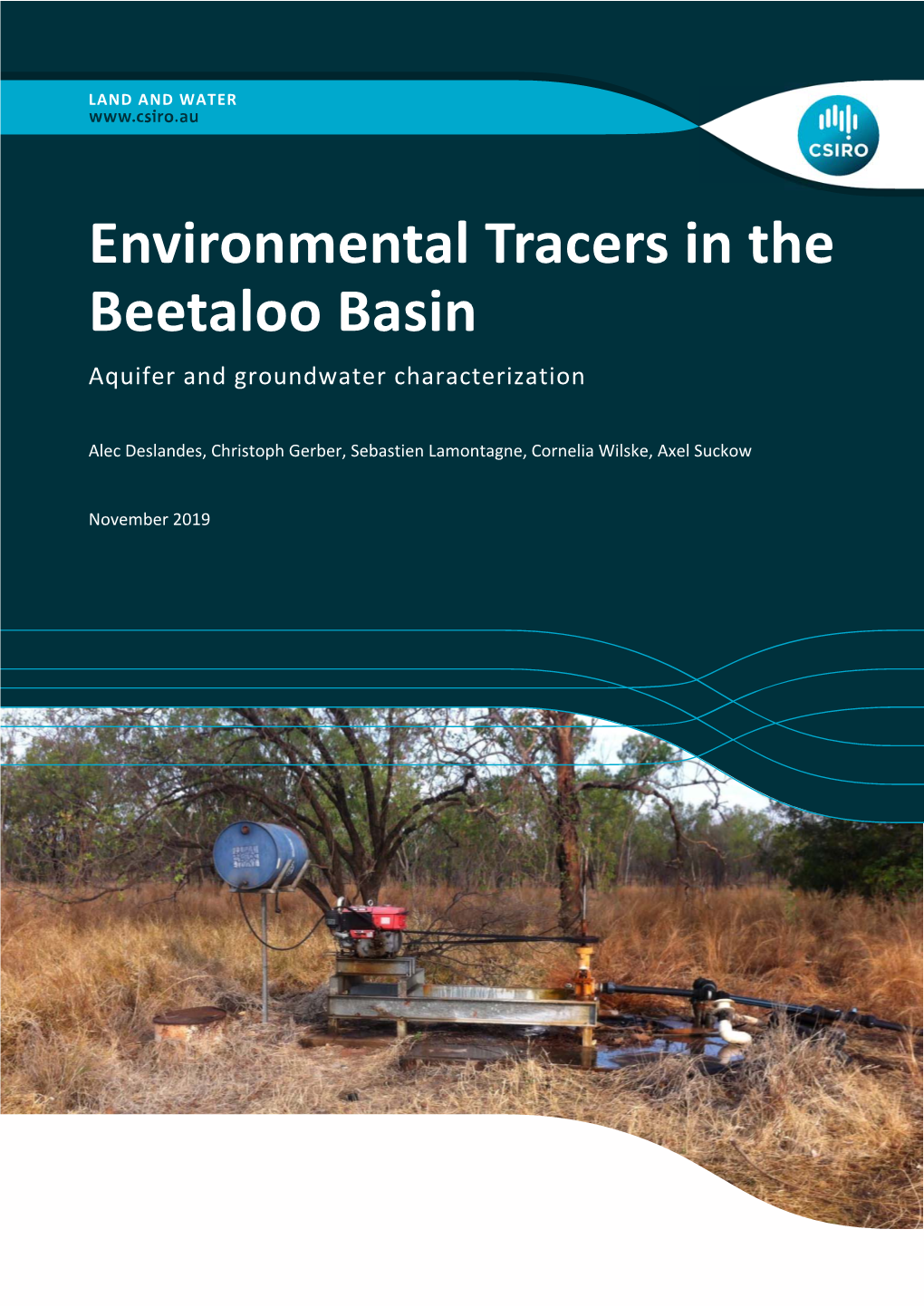 Environmental Tracers in the Beetaloo Basin Aquifer and Groundwater Characterization