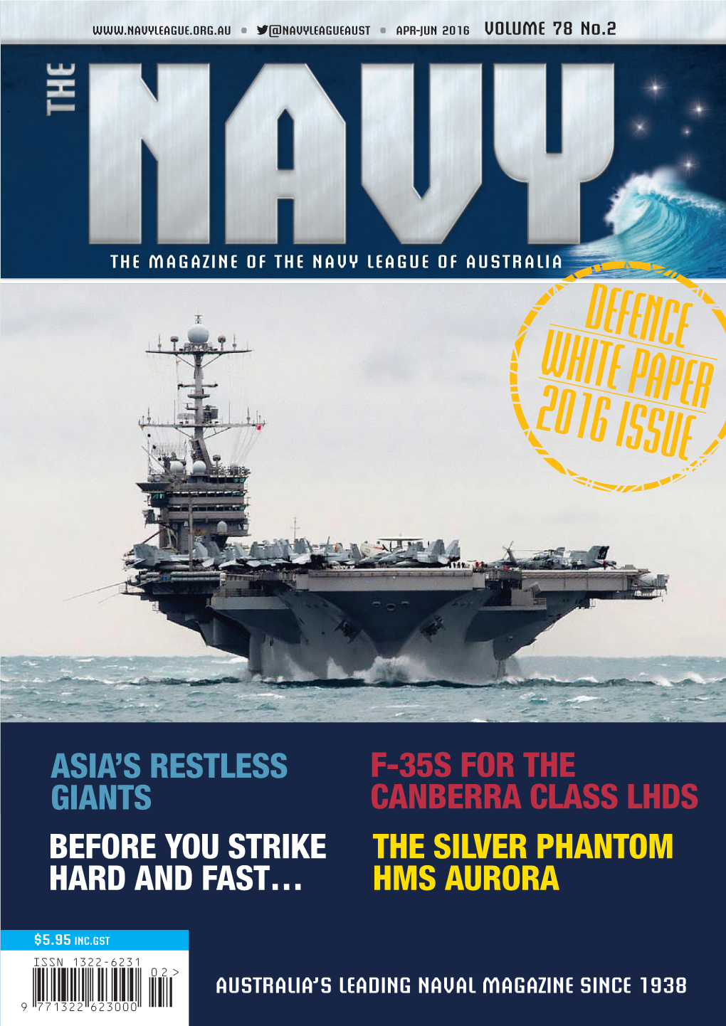 The Navy Vol 78 No 2 Apr 2016