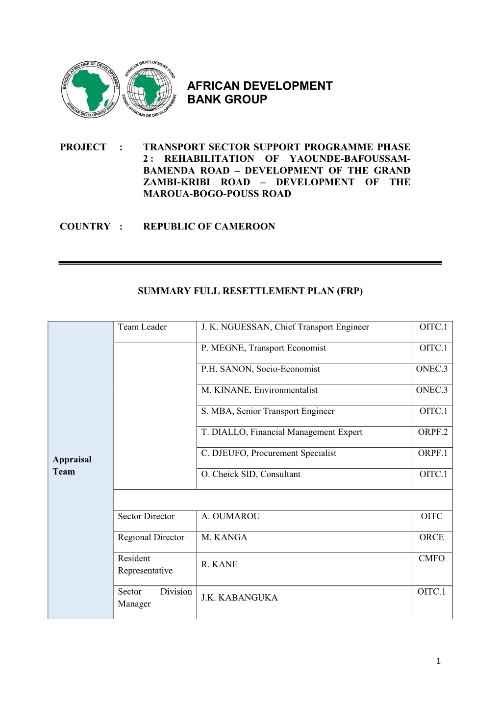 African Development Bank Group