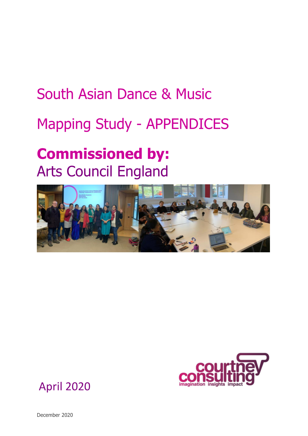 South Asian Dance & Music Mapping Study
