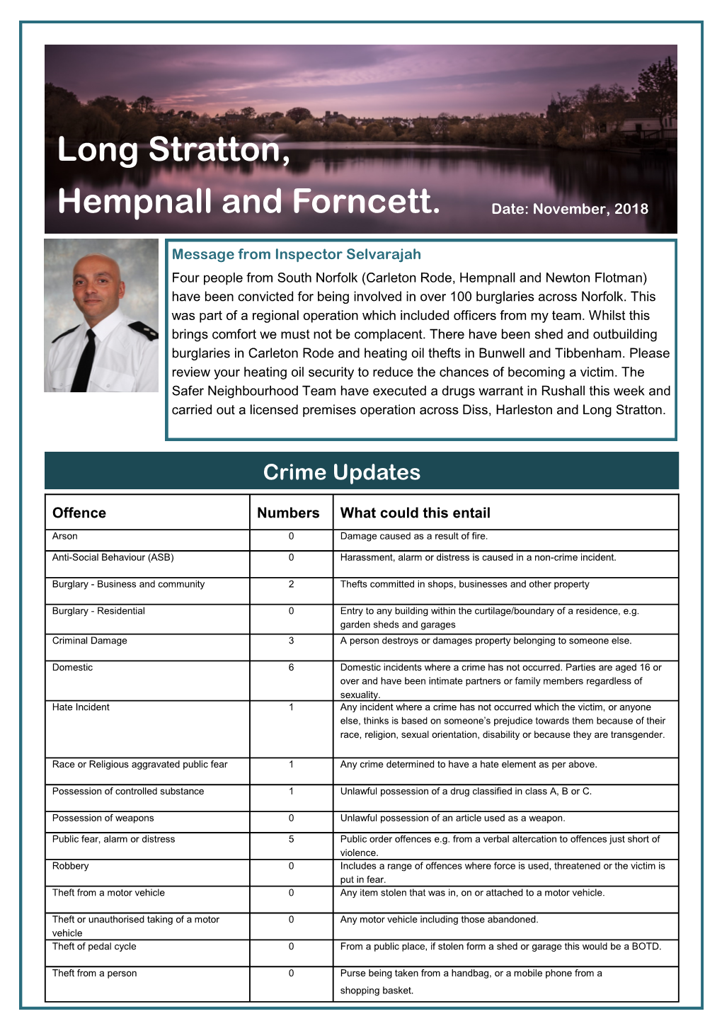 Long Stratton, Hempnall and Forncett