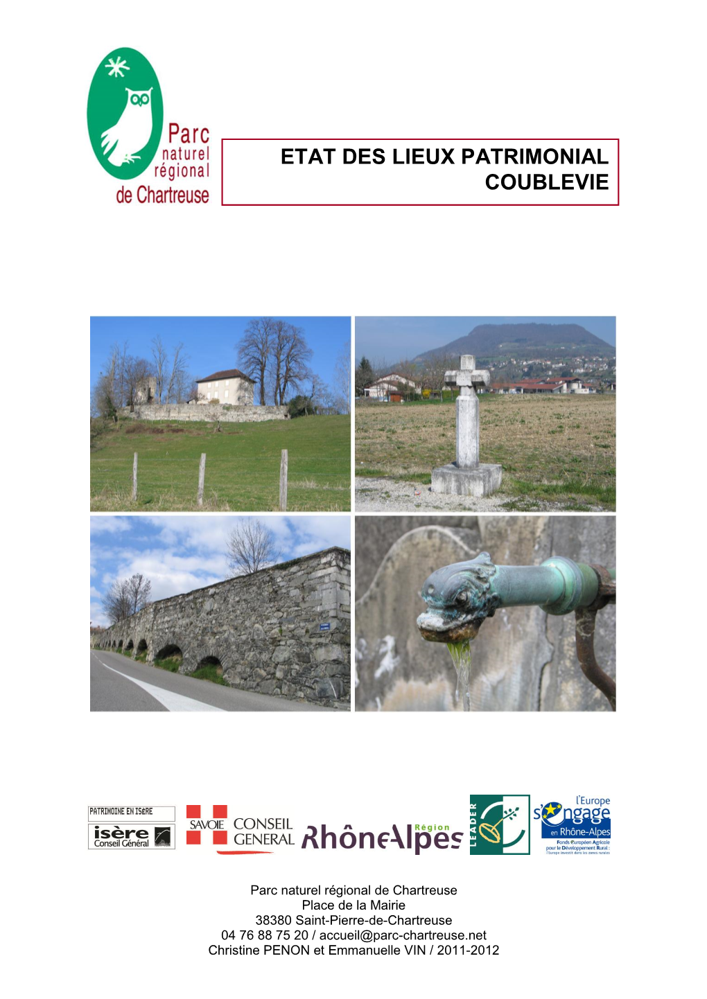 Etat Des Lieux Patrimonial Coublevie