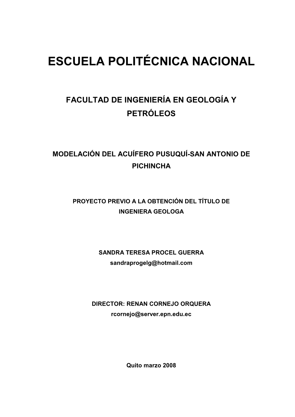 Facultad De Ingeniería En Geología Y Petróleos