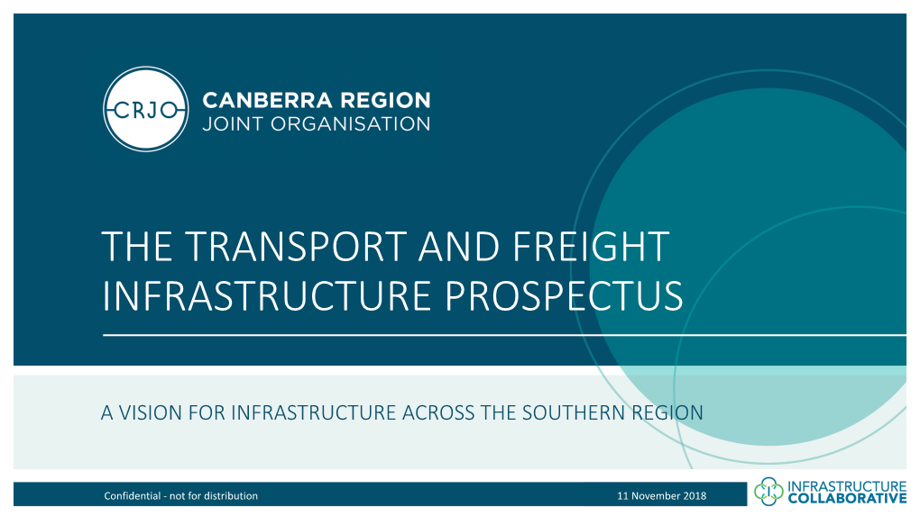 The Transport and Freight Infrastructure Prospectus