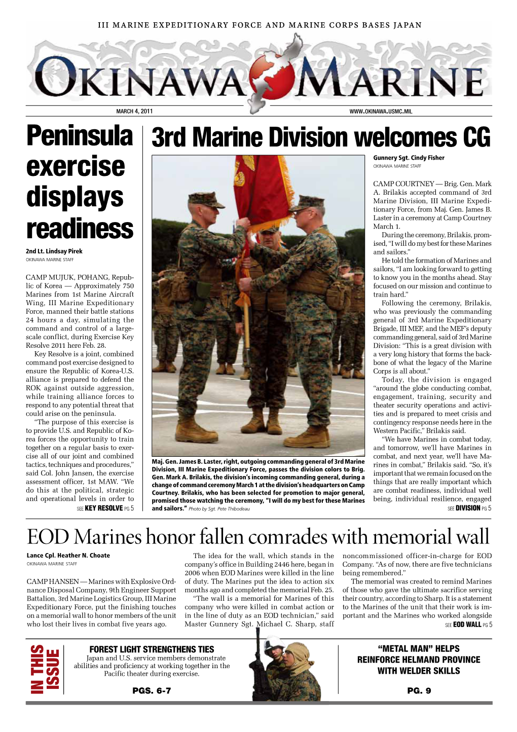 Peninsula Exercise Displays Readiness