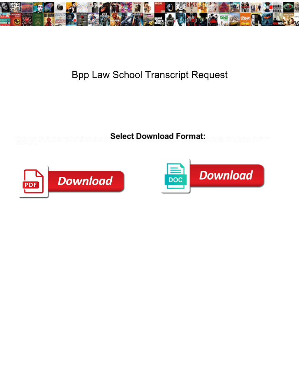 Bpp Law School Transcript Request