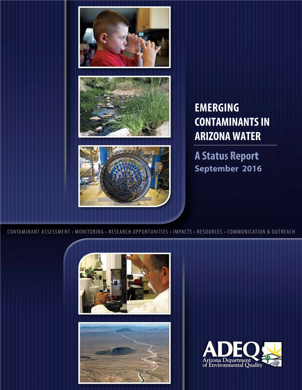 EMERGING CONTAMINANTS in ARIZONA WATER a Status Report September 2016