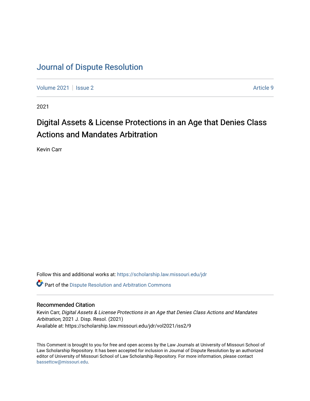 Digital Assets & License Protections in an Age That Denies Class Actions