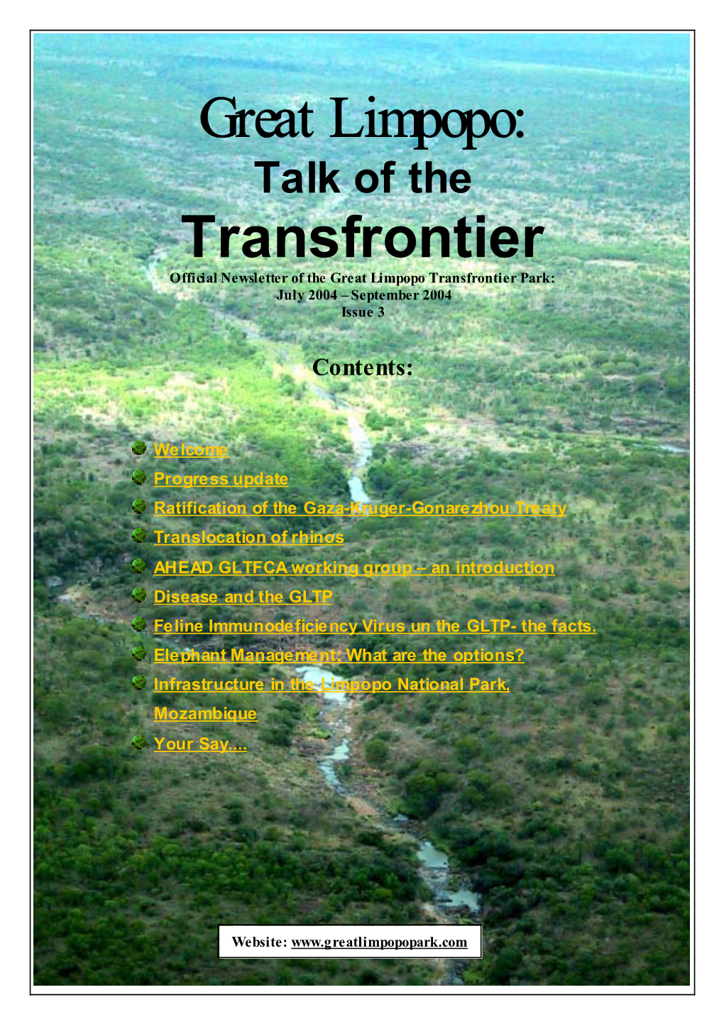 Great Limpopo: Transfrontier