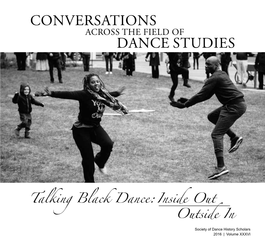 Talking Black Dance: Inside Out