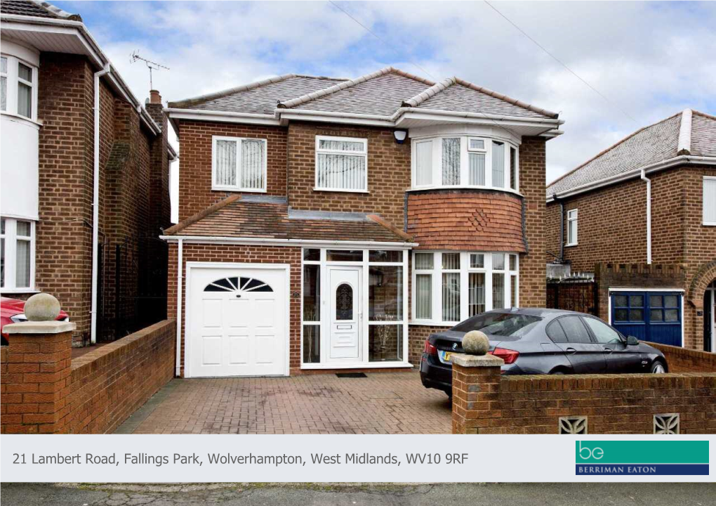 21 Lambert Road, Fallings Park, Wolverhampton, West Midlands