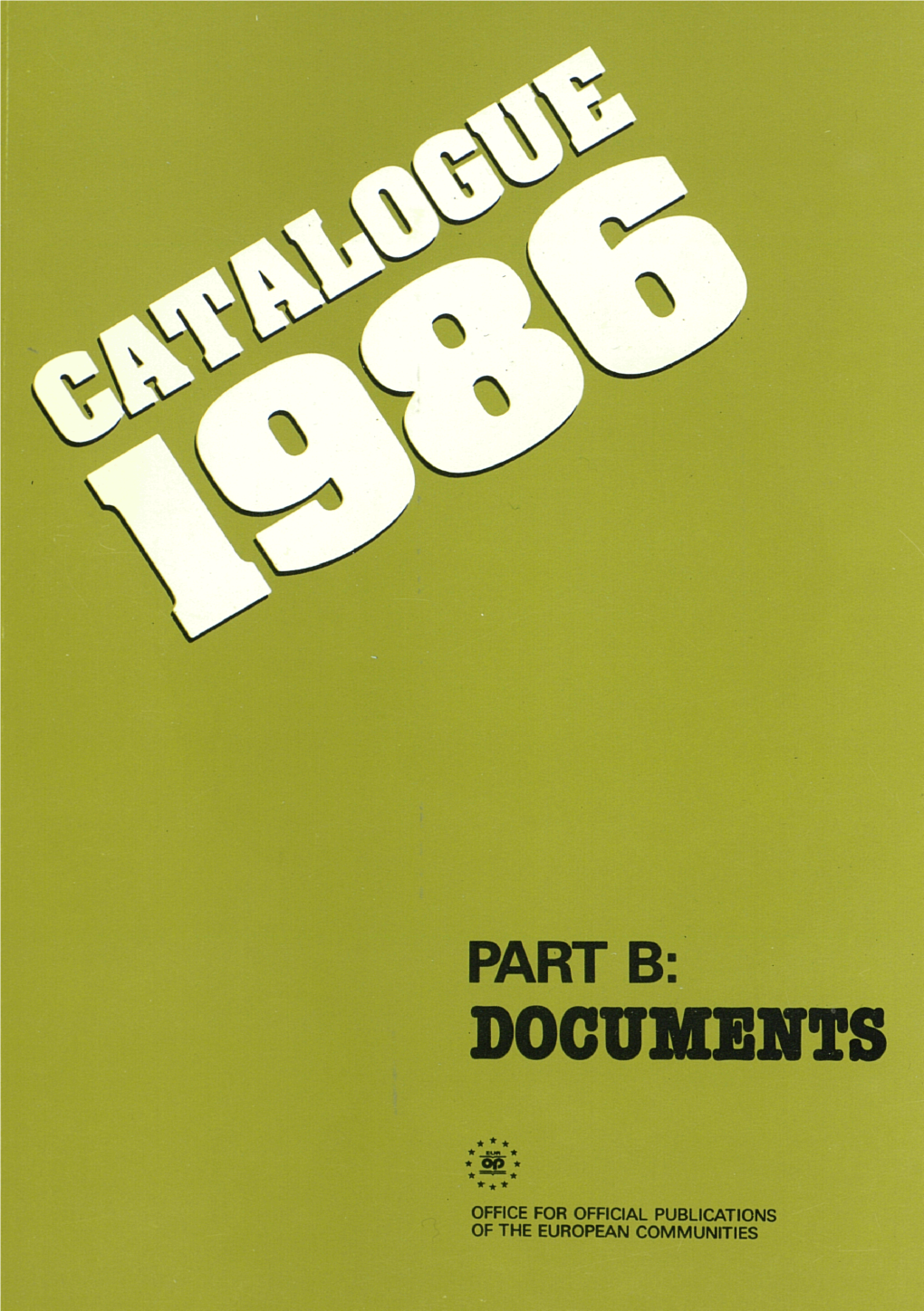 Catalogue 1986