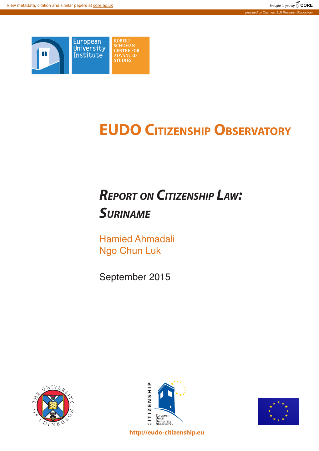 EUDO Citizenship Observatory