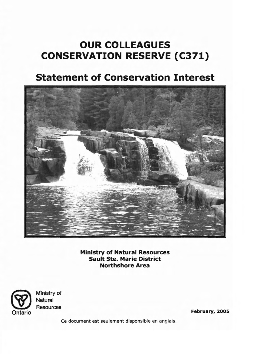 Statement of Conservation Interest