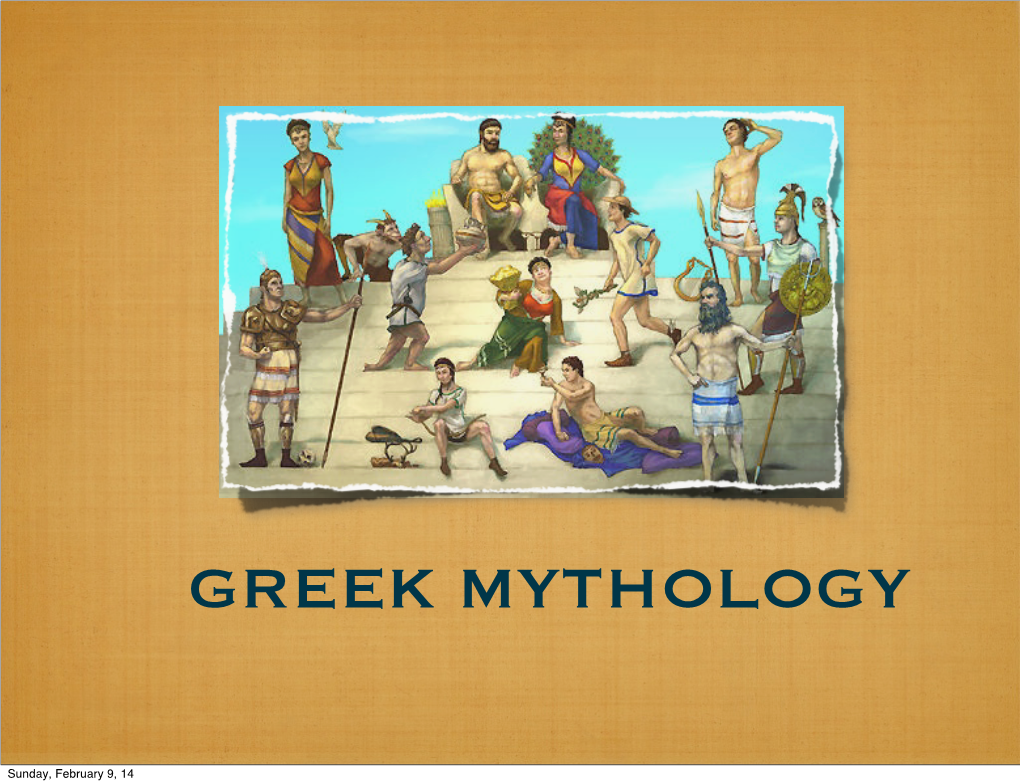 Greek Mythology