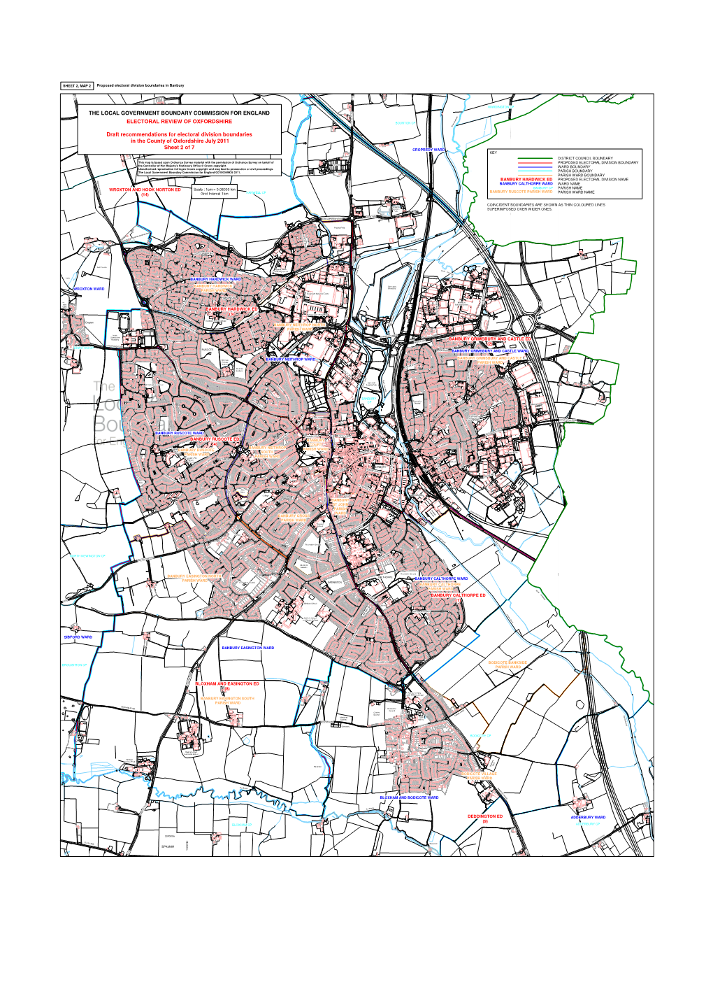 The Local Government Boundary Commission for England O