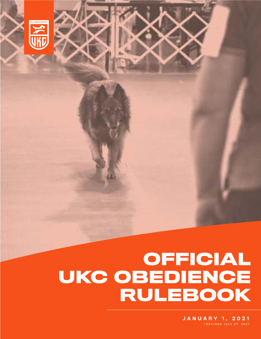Official Ukc Obedience Rulebook