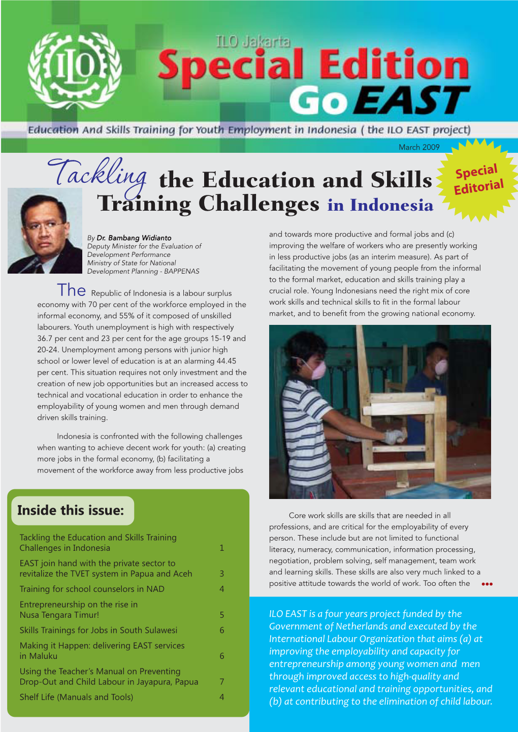 Education and Skills Training for Youth Employment