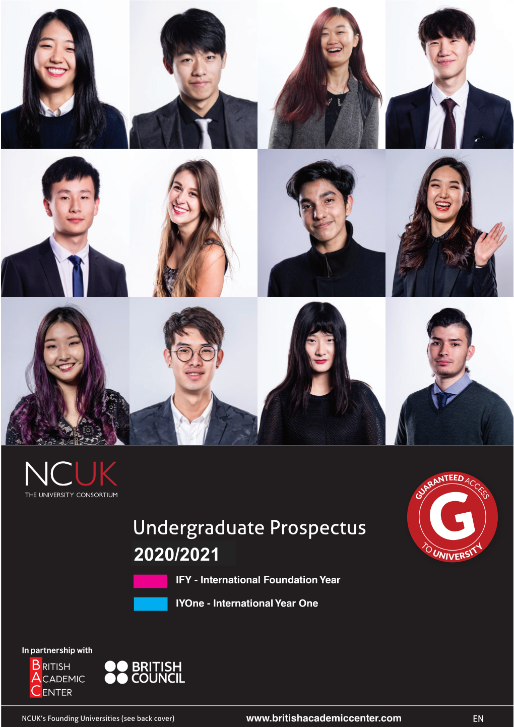 Undergraduate Prospectus 2018/20192020/2021 IFY - International Foundation Year