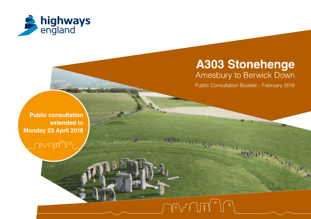 A303 Stonehenge Consultation Booklet