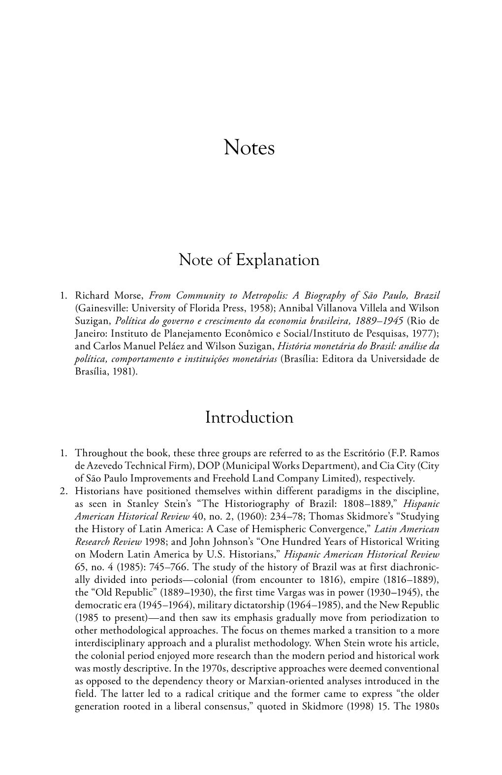 Note of Explanation Introduction