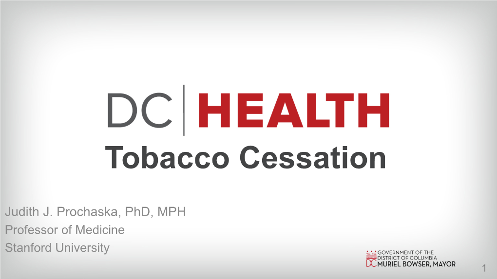 Tobacco Cessation