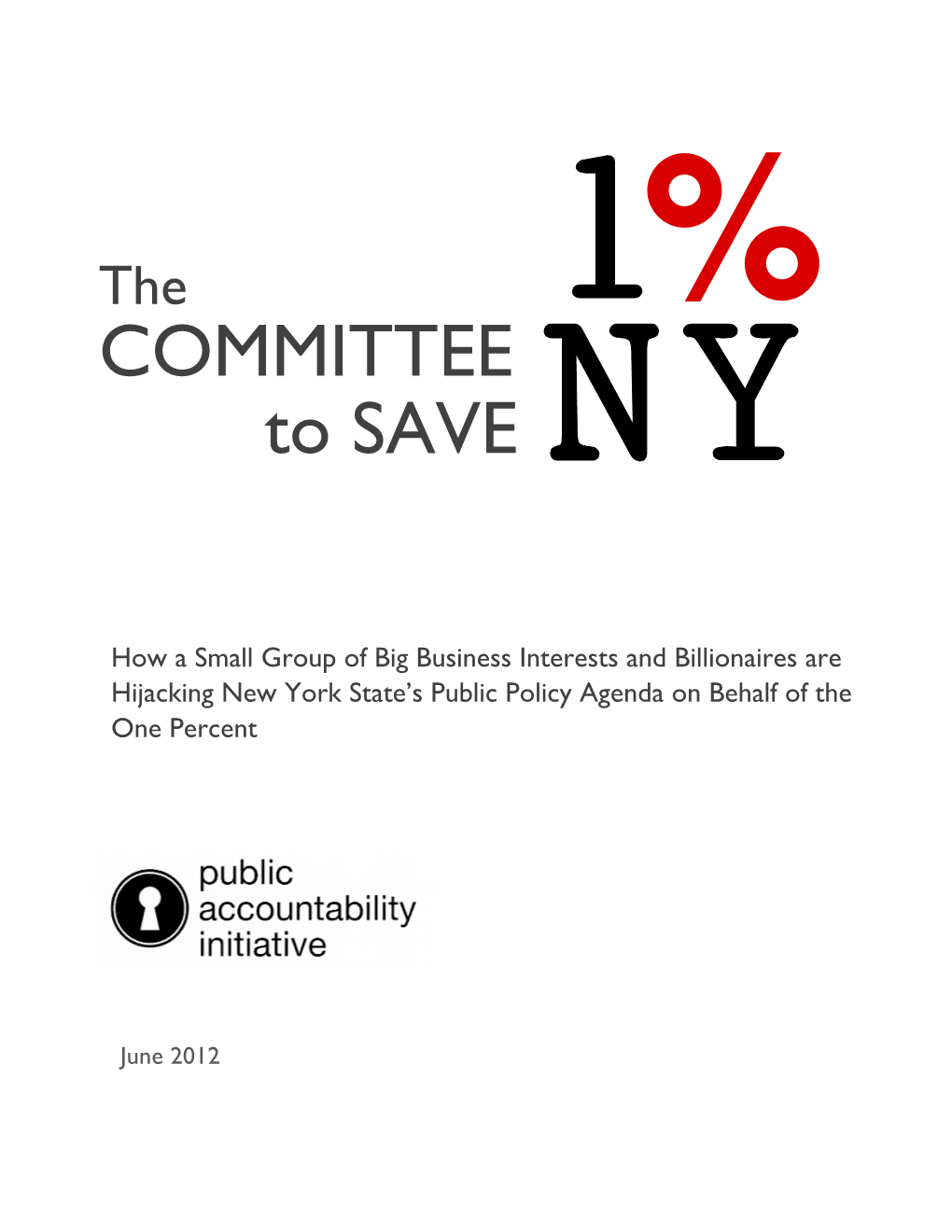 COMMITTEE to SAVE NY