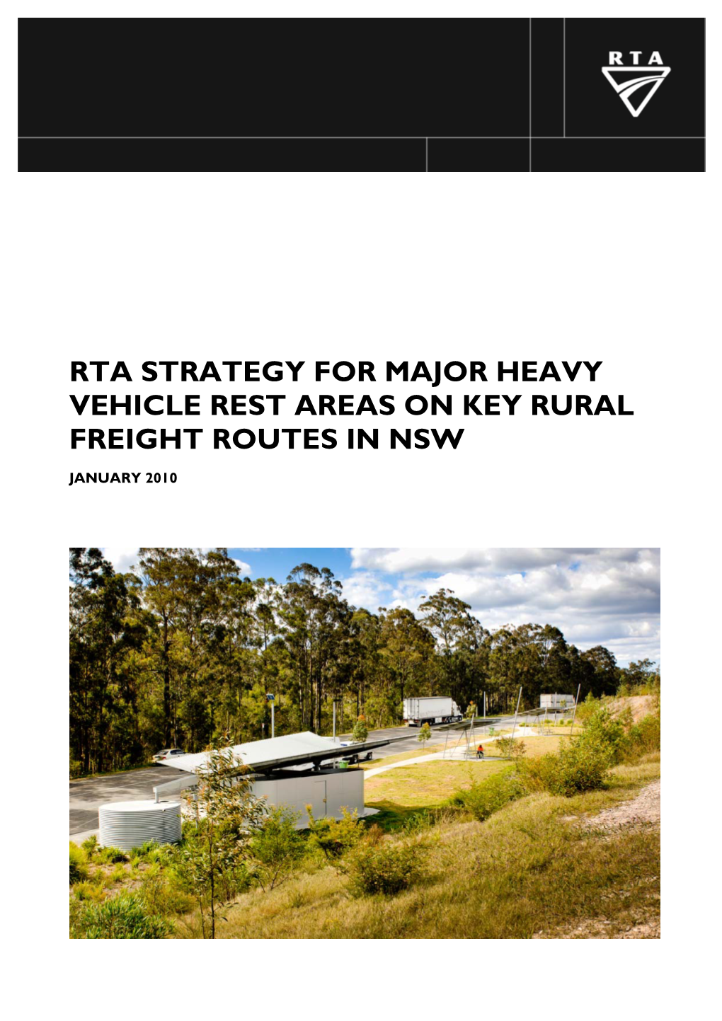 Heavy Vehicle Rest Areas on Key Rural Freight Routes in Nsw