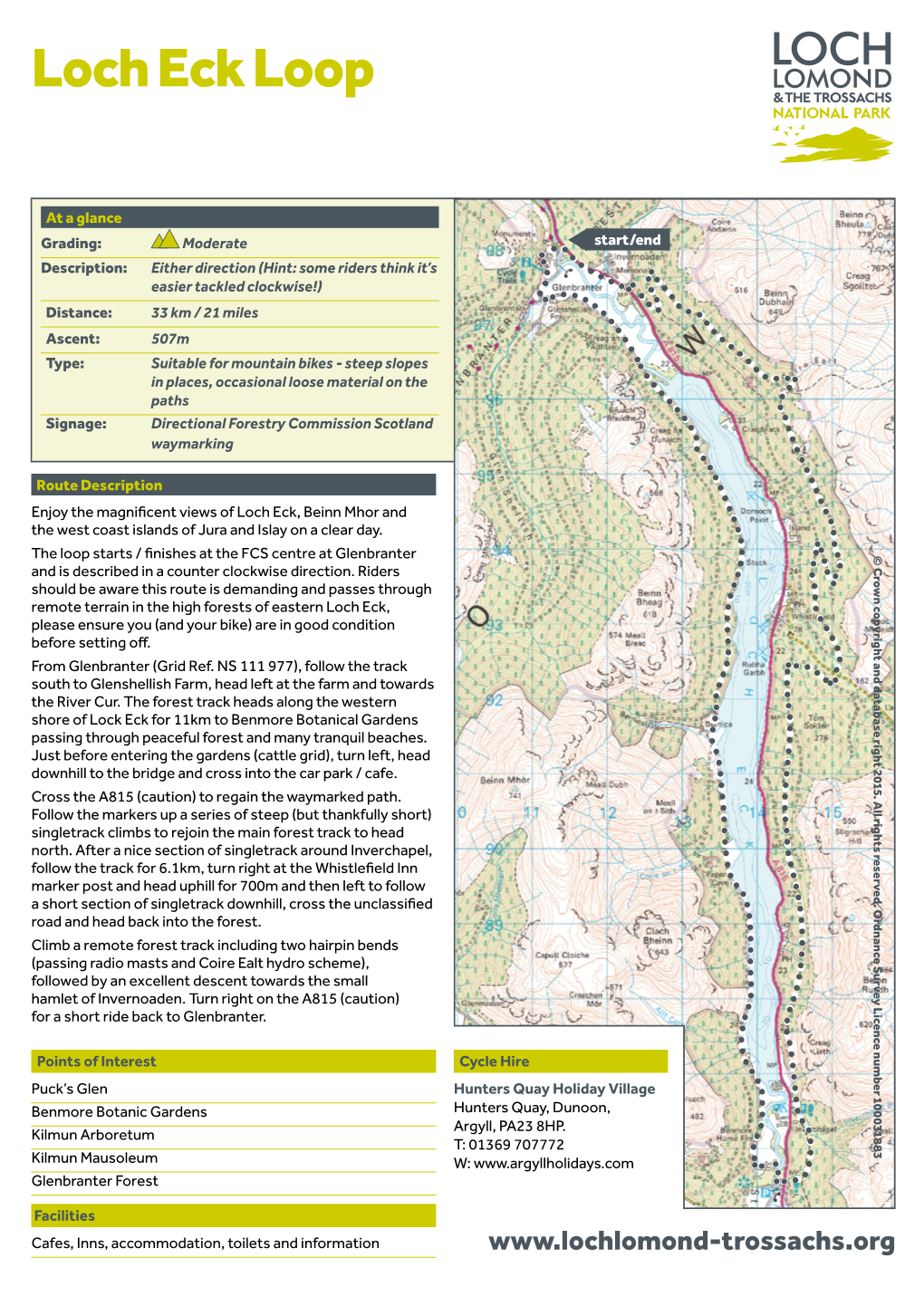 Loch Eck Loop