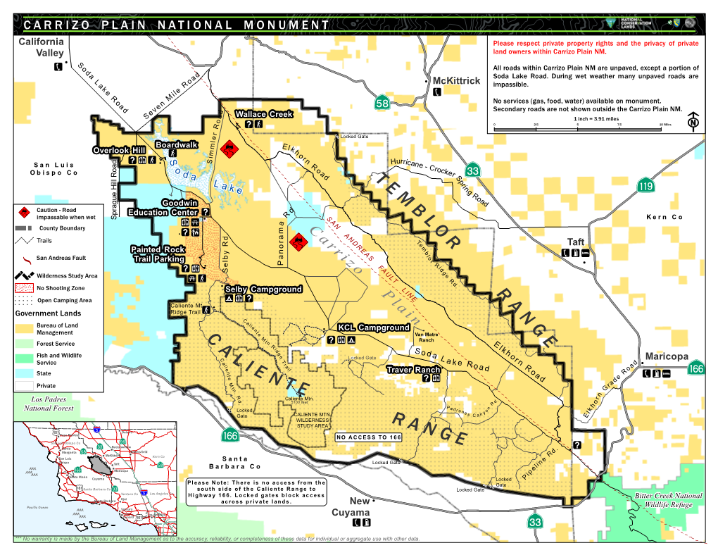 Carrizo Plain National Monument Visitor