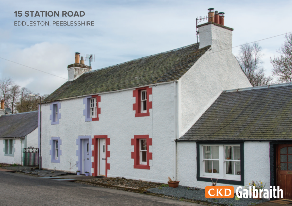 15 Station Road Eddleston, Peeblesshire 15 Station Road Eddleston Peeblesshire