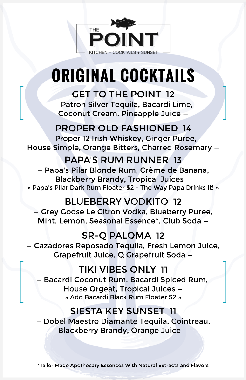 Copy of Cocktail Menu