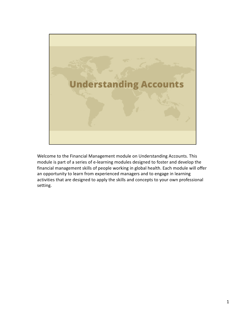 Understanding Accounts New