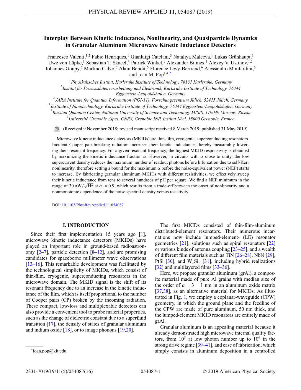 Interplay Between Kinetic Inductance, Nonlinearity, and Quasiparticle Dynamics in Granular Aluminum Microwave Kinetic Inductance Detectors