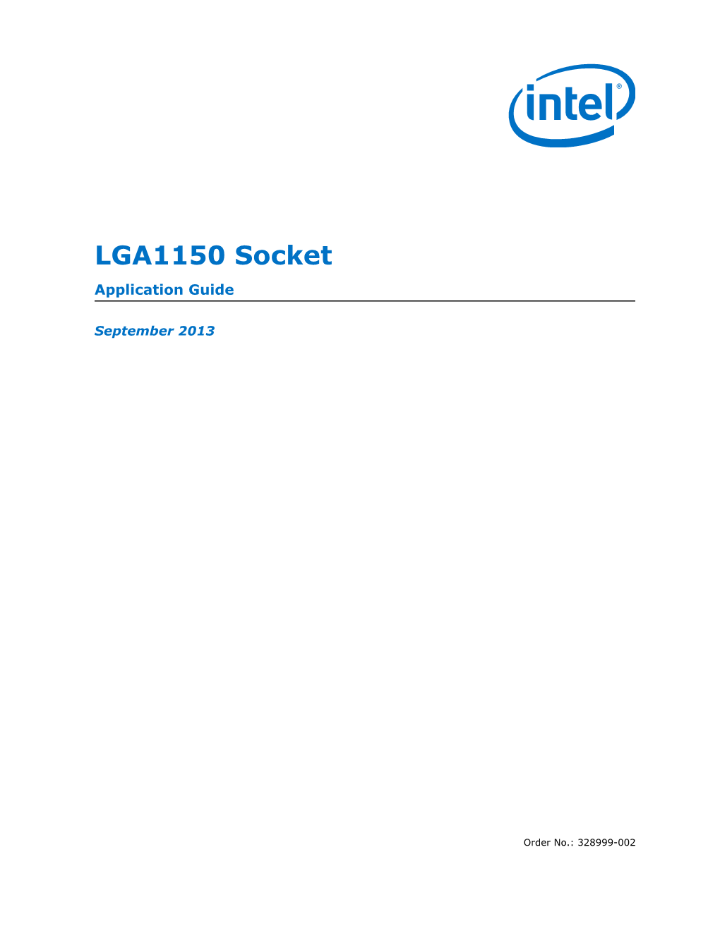 LGA1150 Socket — Application Guide