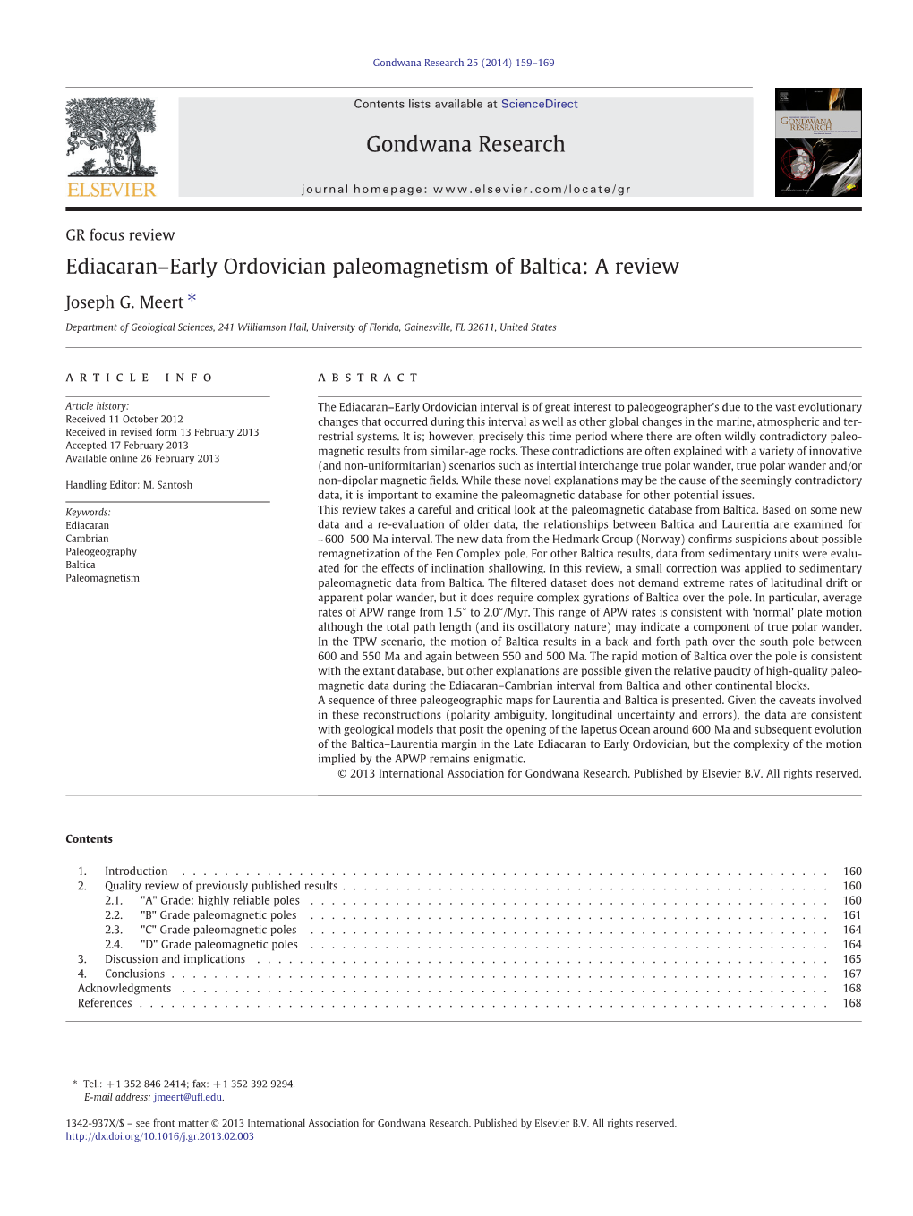 Ediacaran–Early Ordovician Paleomagnetism of Baltica: a Review