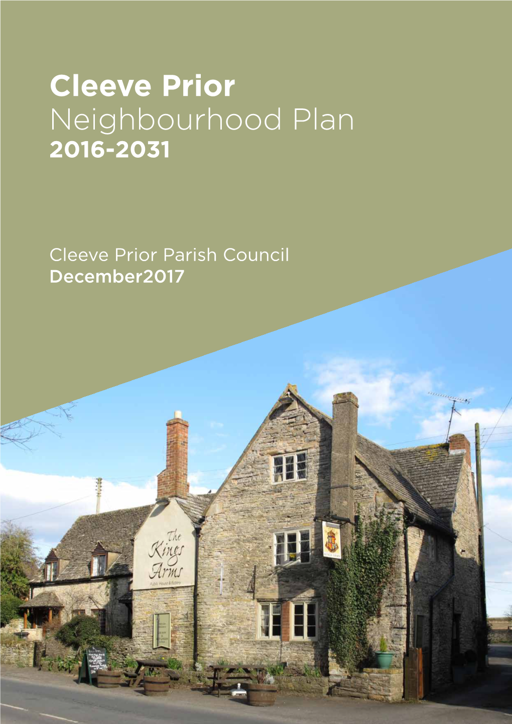 Cleeve Prior Neighbourhood Plan 2016-2031