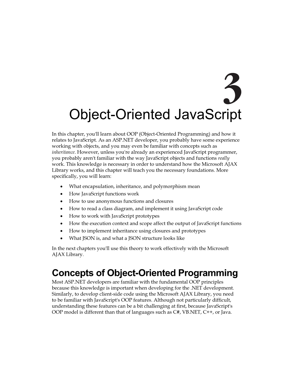 Object-Oriented Javascript