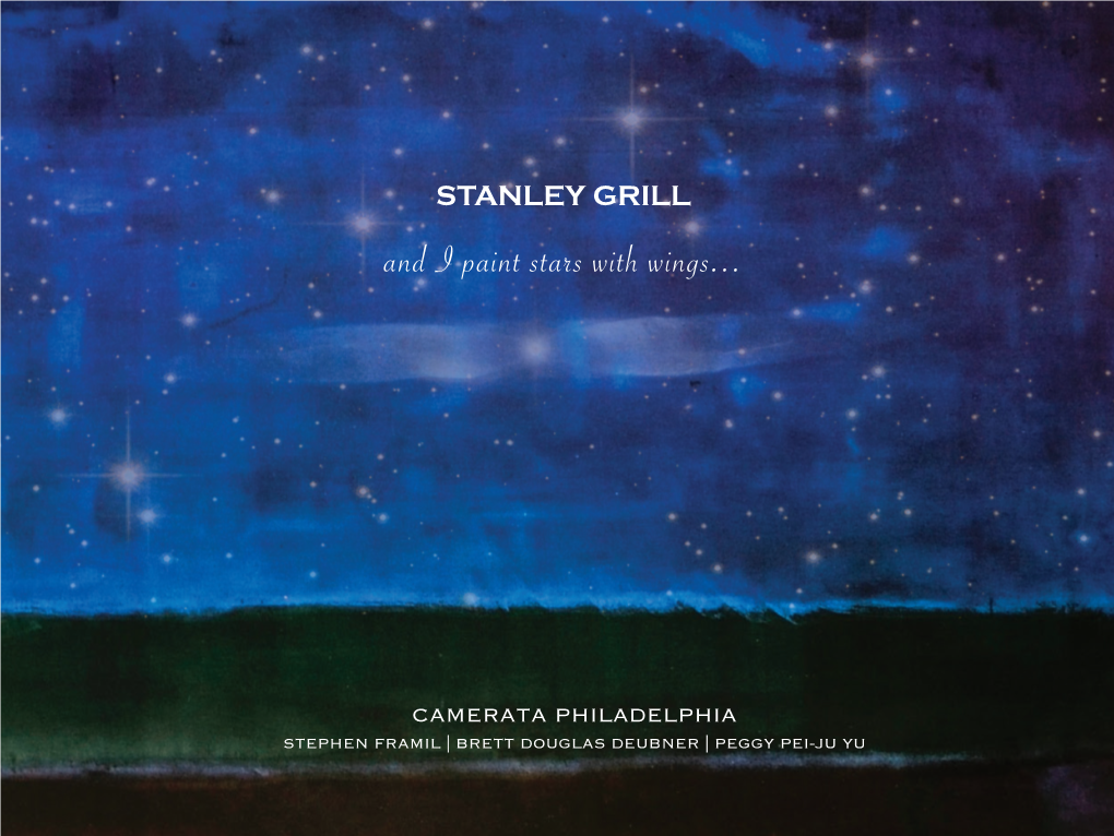 STANLEY GRILL and I Paint Stars with Wings