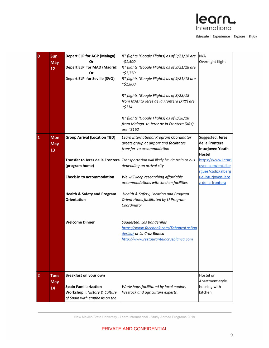 NMSU Equine Industry in Spain 2019