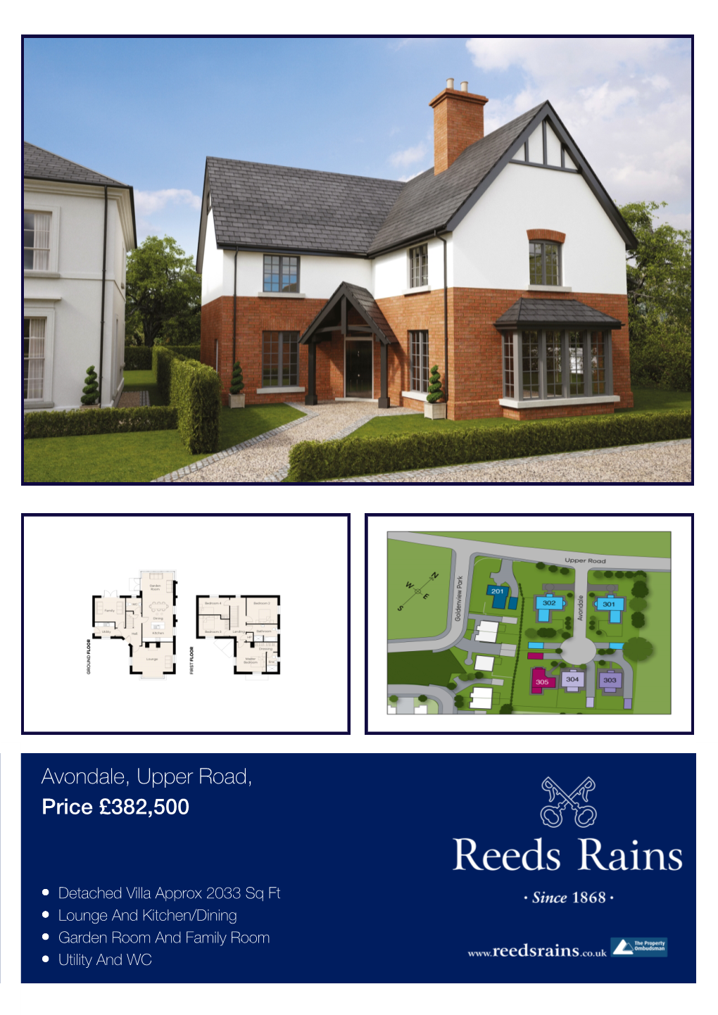 The Inisheer, Avondale, Upper Road, Greenisland, County Antrim Price £382,500